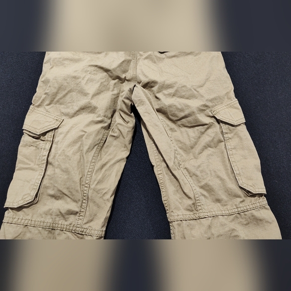 Carhartt Men's Relaxed Fit Straight Force Tan Cargo Pants, 30x30 - Picture 8 of 13